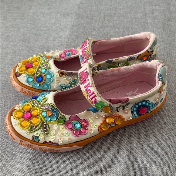 Lelli Kelly kids Colorful Embellished Kids Shoes - Picture 3 of 8